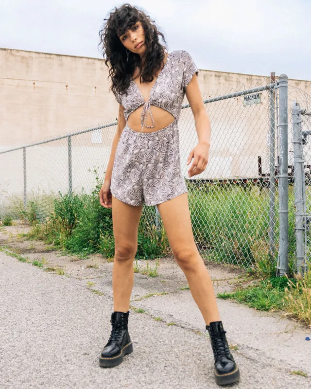 Wat Tha Shell Romper - Dark Grey sold by Volcom