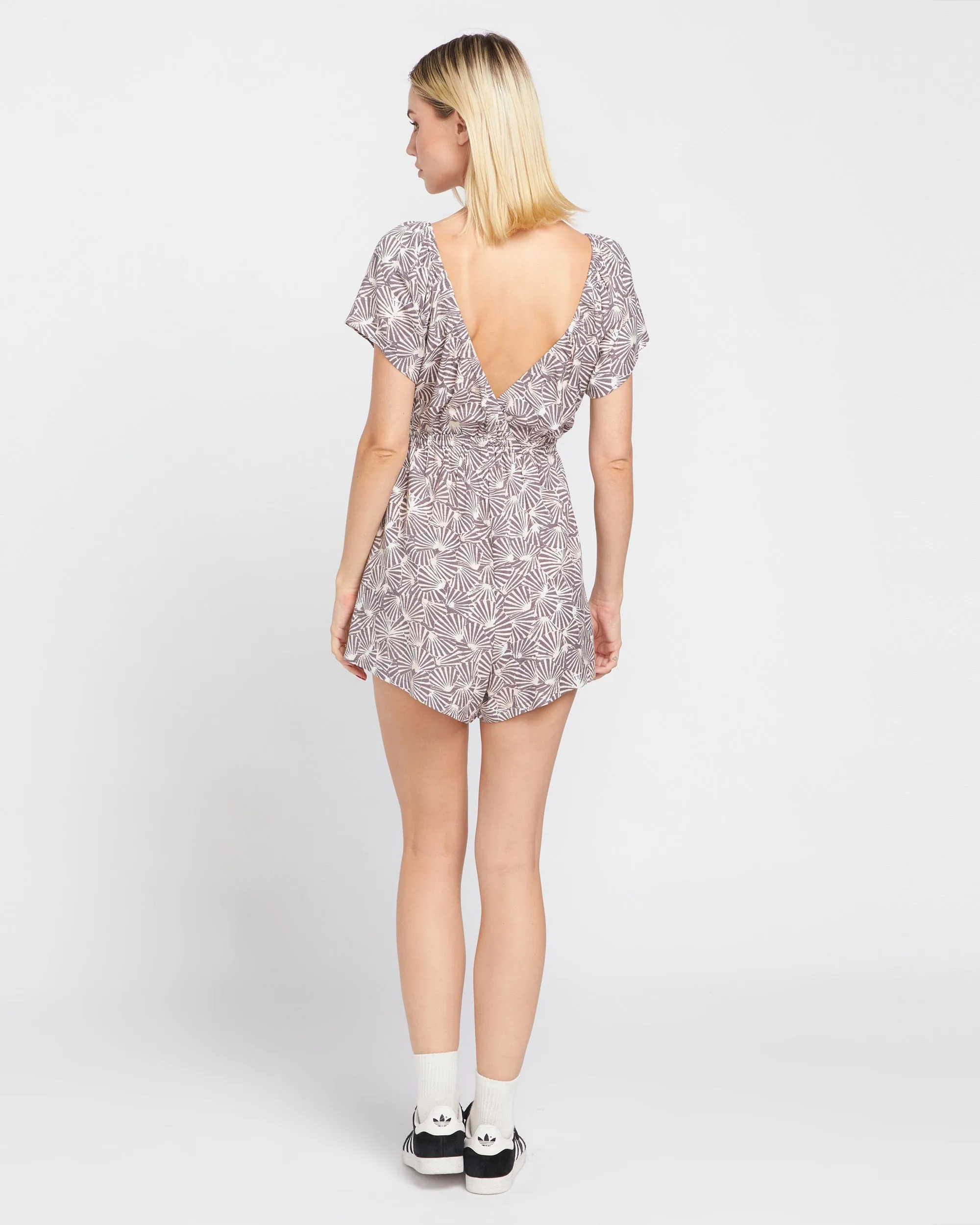 Wat Tha Shell Romper - Dark Grey sold by Volcom product image thumbnail 4