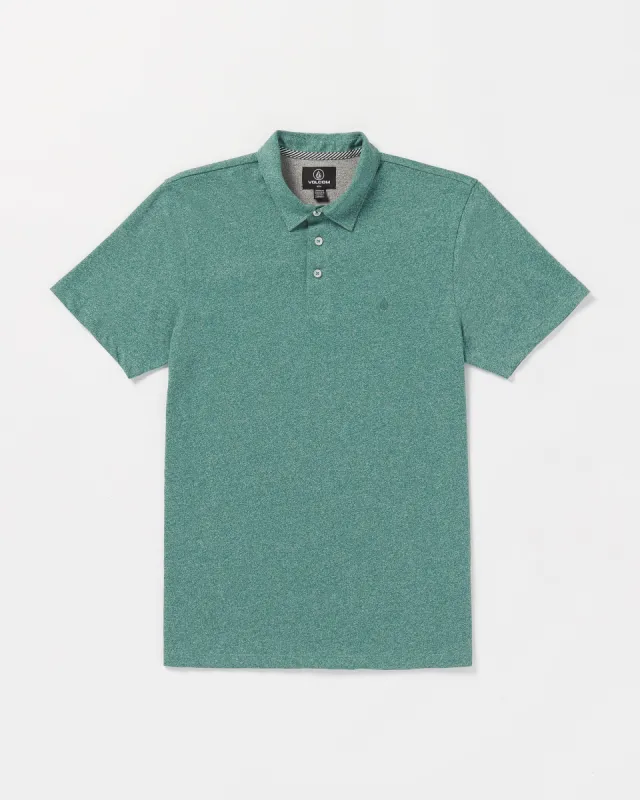 Wowzer Polo Short Sleeve Shirt - Sea Green sold by Volcom
