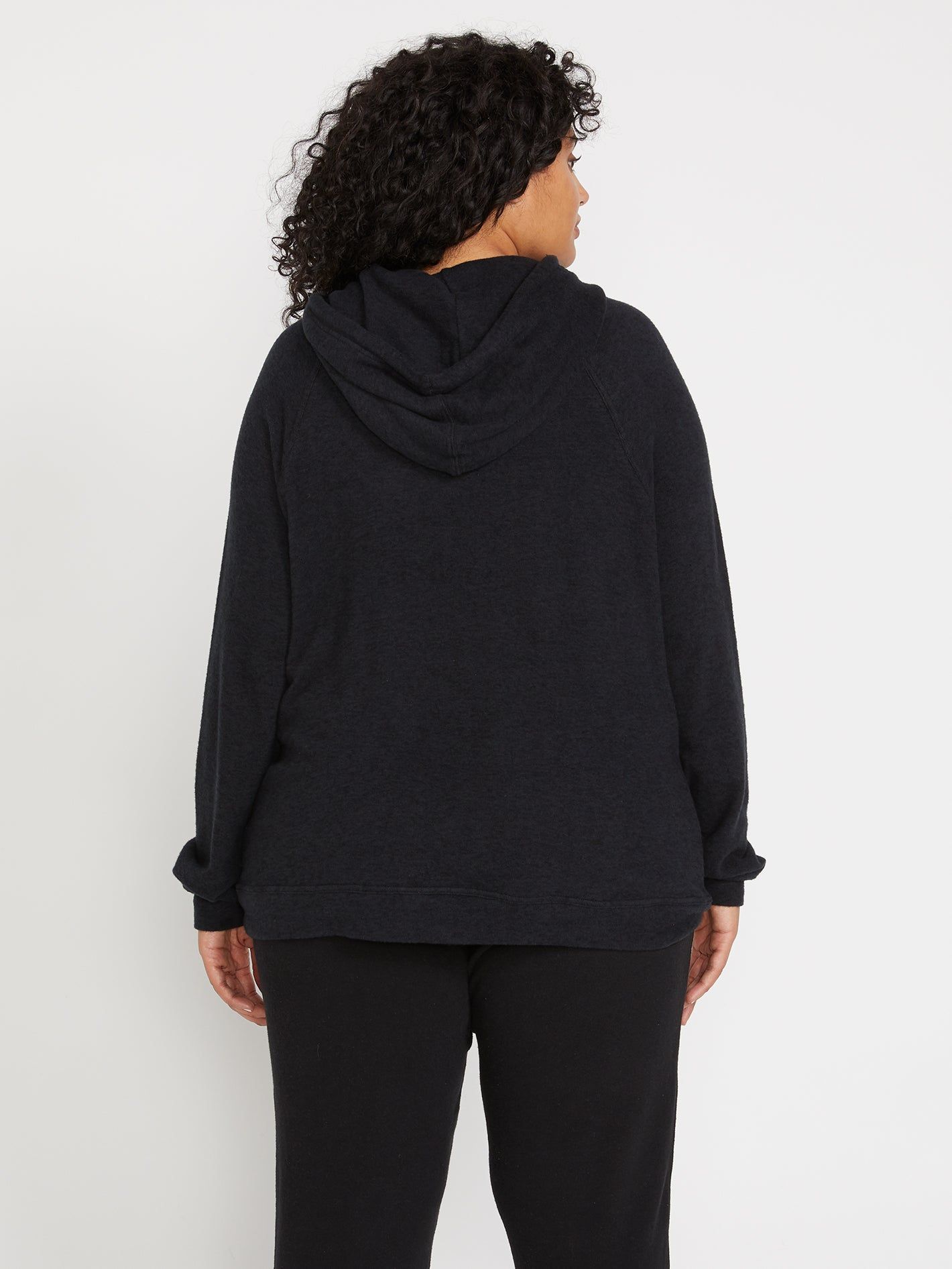 Lived In Lounge Hoodie Plus Size - Black sold by Volcom product image thumbnail 3