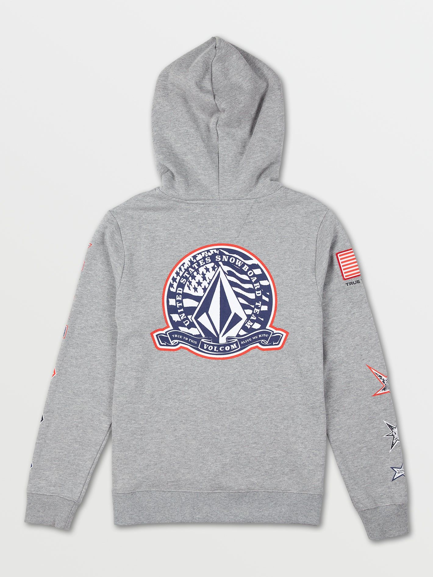 USST Iconic Stone Pullover - Heather Grey (2022) sold by Volcom product image thumbnail 2