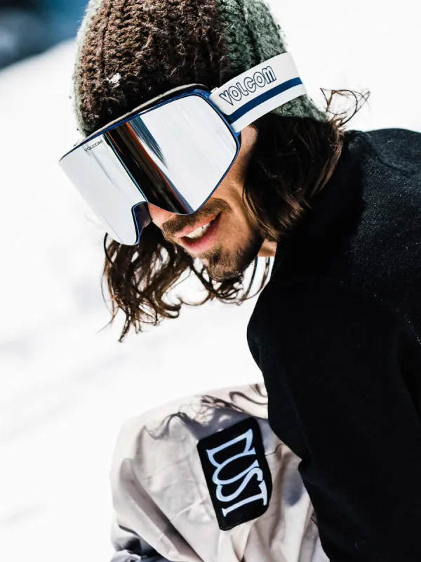 Odyssey Goggle - Off White Sky / Silver Chrome sold by Volcom