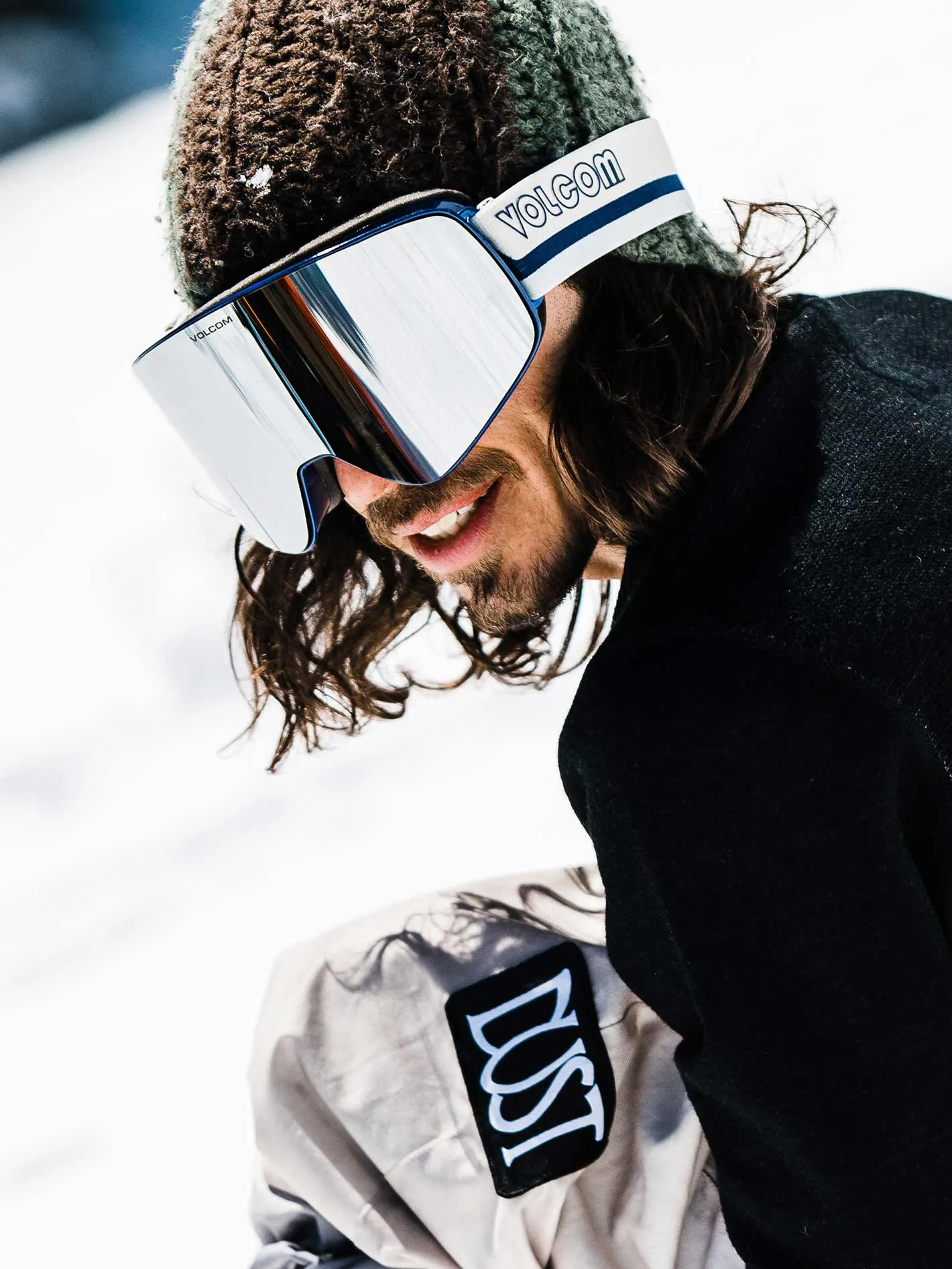 Odyssey Goggle - Off White Sky / Silver Chrome sold by Volcom