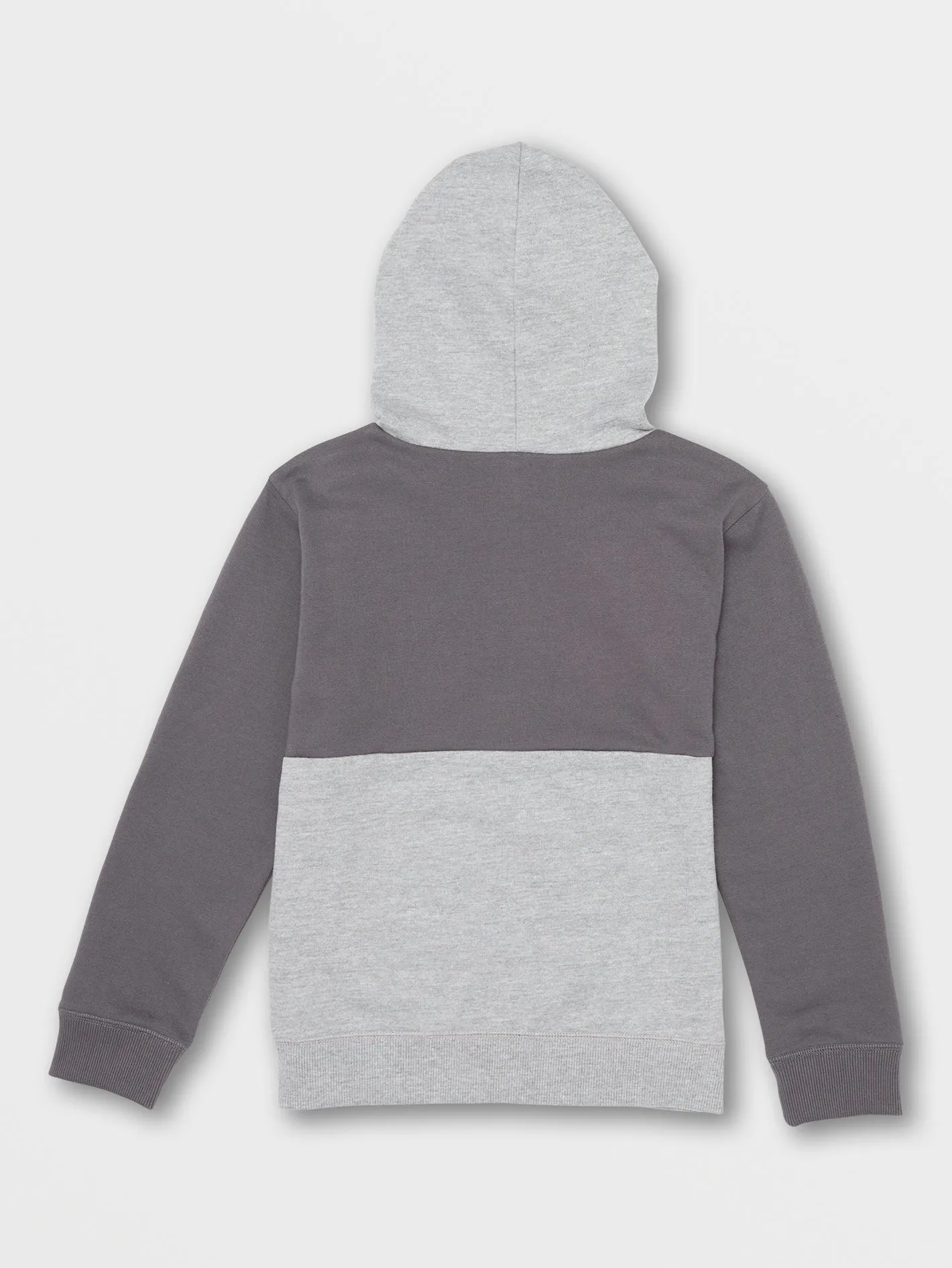Little Boys Contrast Pullover Fleece Hoodie - Asphalt Black sold by Volcom product image thumbnail 2