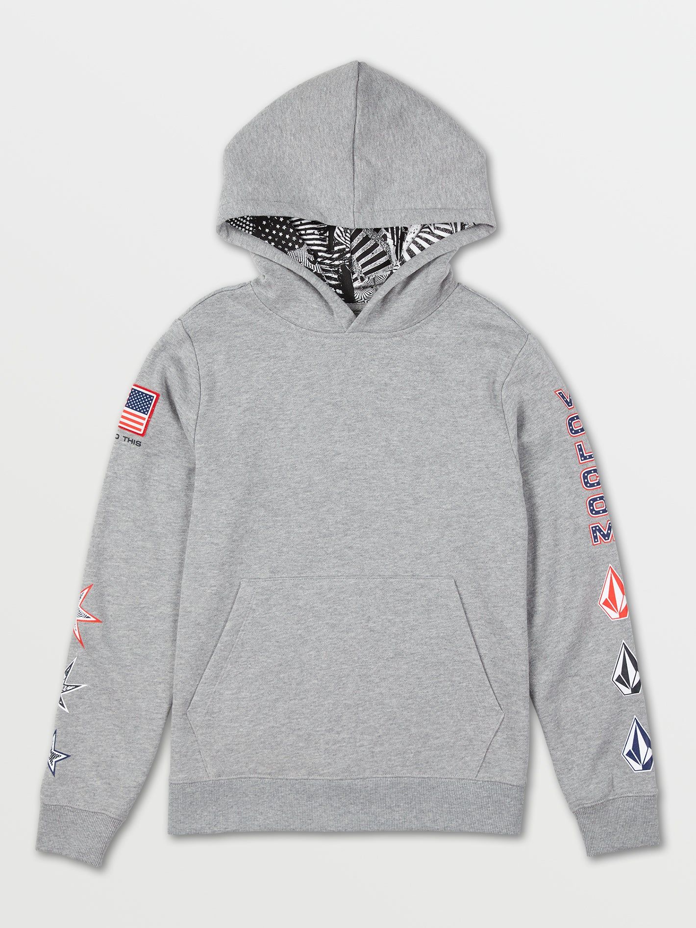 USST Iconic Stone Pullover - Heather Grey (2022) sold by Volcom