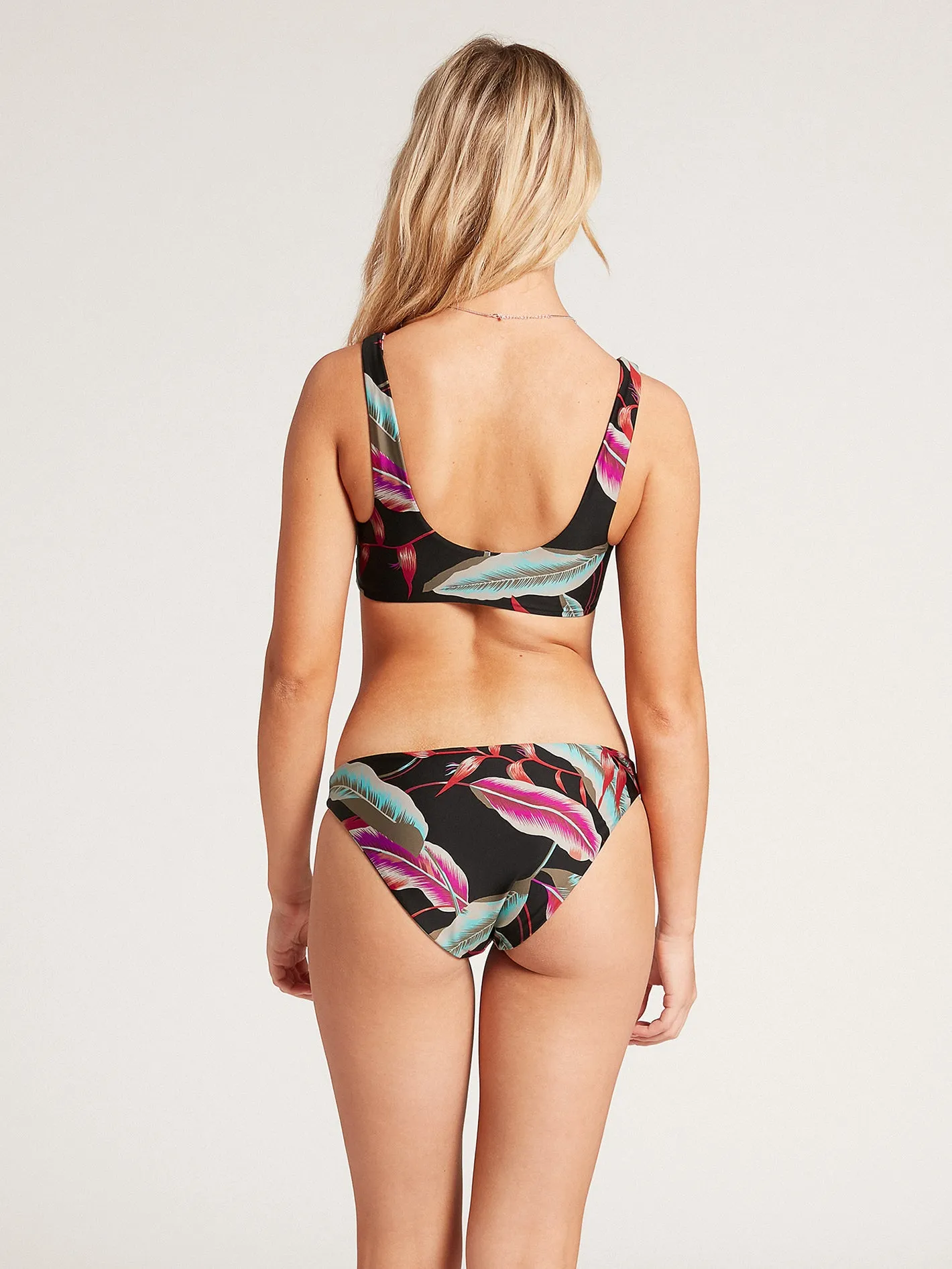 Fronds 4Ever Skimpy Bikini Bottom - Black sold by Volcom product image thumbnail 3