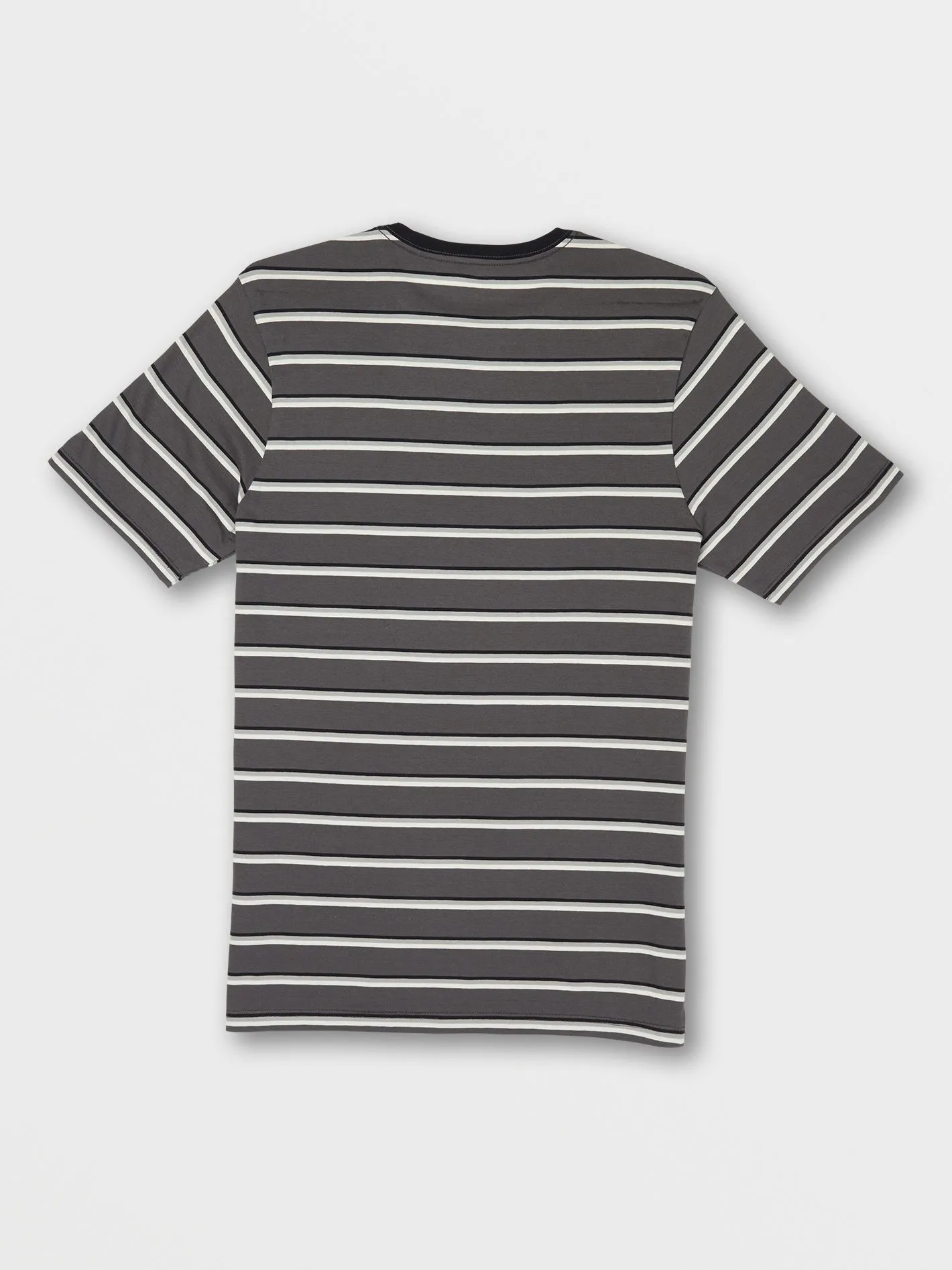 Parables Stripes Crew Tee - Black White sold by Volcom product image thumbnail 2