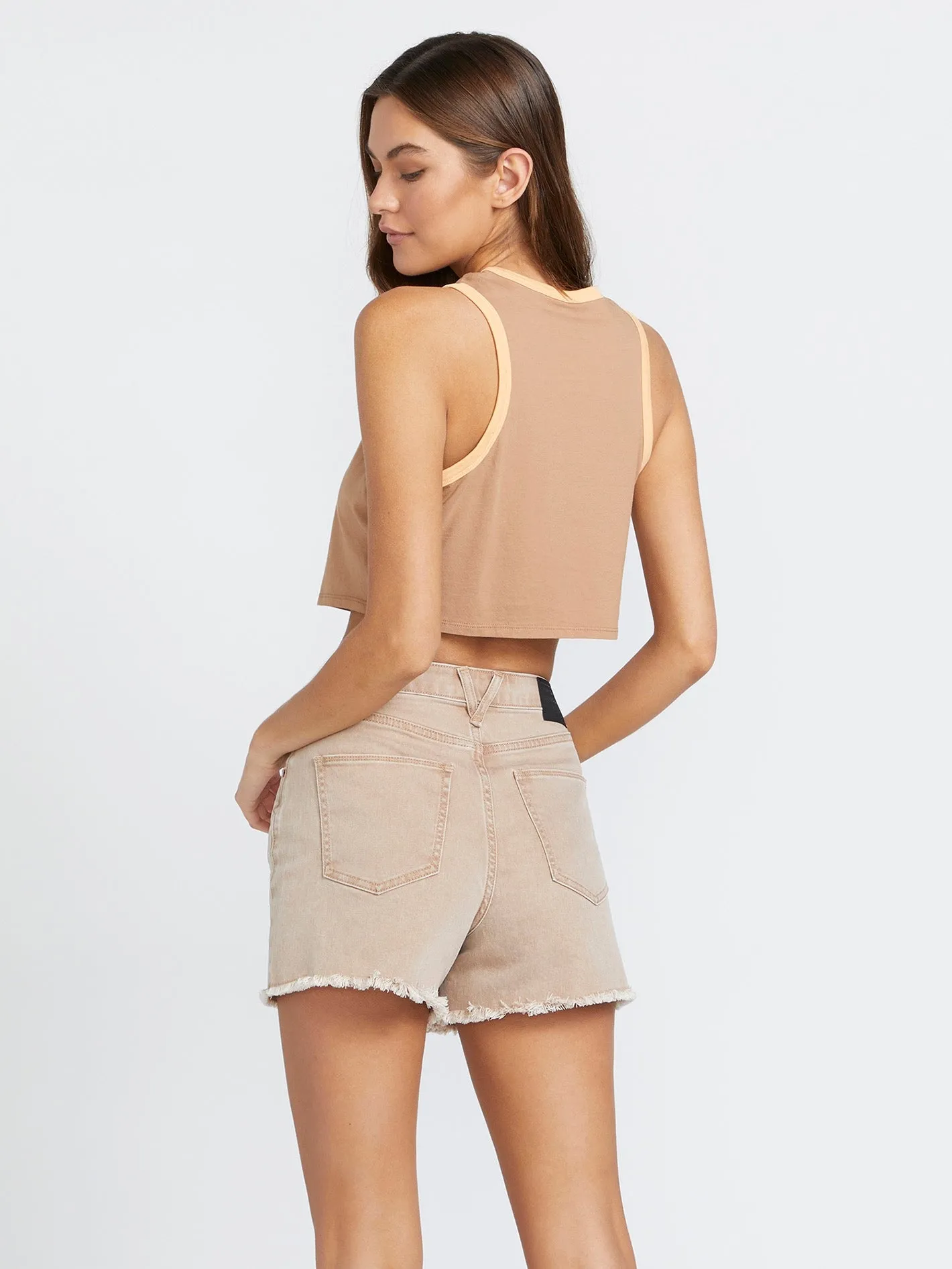 Sun Keep Turnt Tank - Mocha sold by Volcom product image thumbnail 3