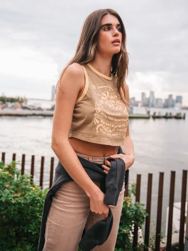 Sun Keep Turnt Tank - Mocha made by Volcom