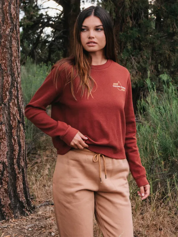 Thermality Long Sleeve Shirt - Cayenne sold by Volcom