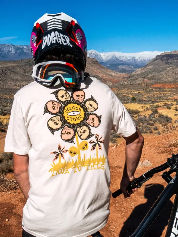 Flower Budz Fty Short Sleeve Tee - Off White sold by Volcom