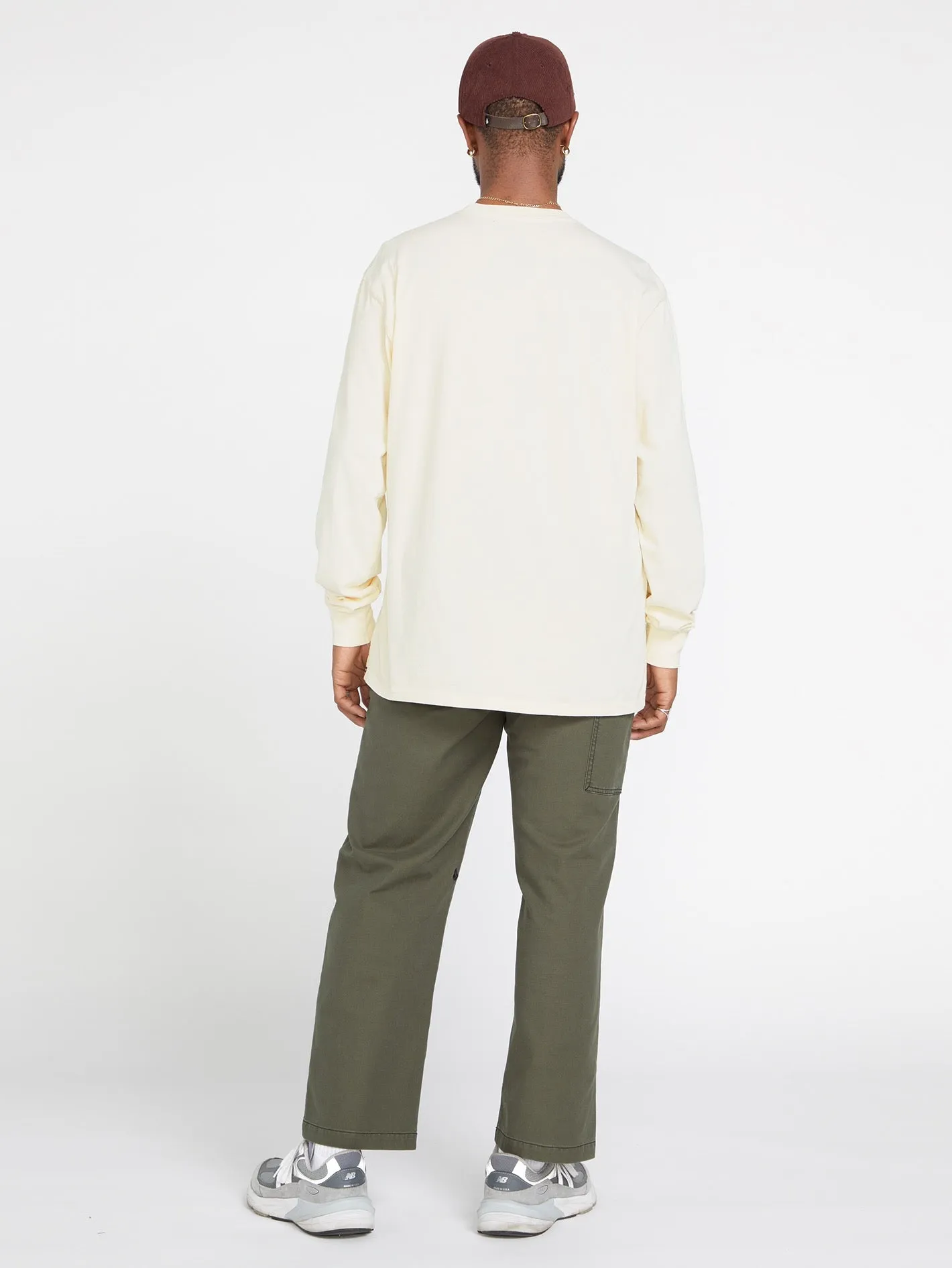 Volcom Entertainment Fat Tony Long Sleeve Tee - Off White sold by Volcom product image thumbnail 2