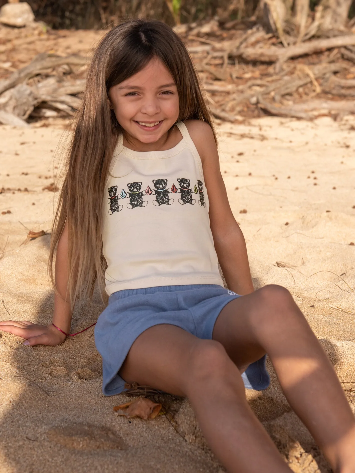 Girls 1991 Strappy Tank - Sand sold by Volcom