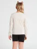 Big Girls made From Stoke Long Sleeve Tee - Bone sold by Volcom