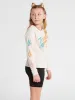 Big Girls made From Stoke Long Sleeve Tee - Bone sold by Volcom