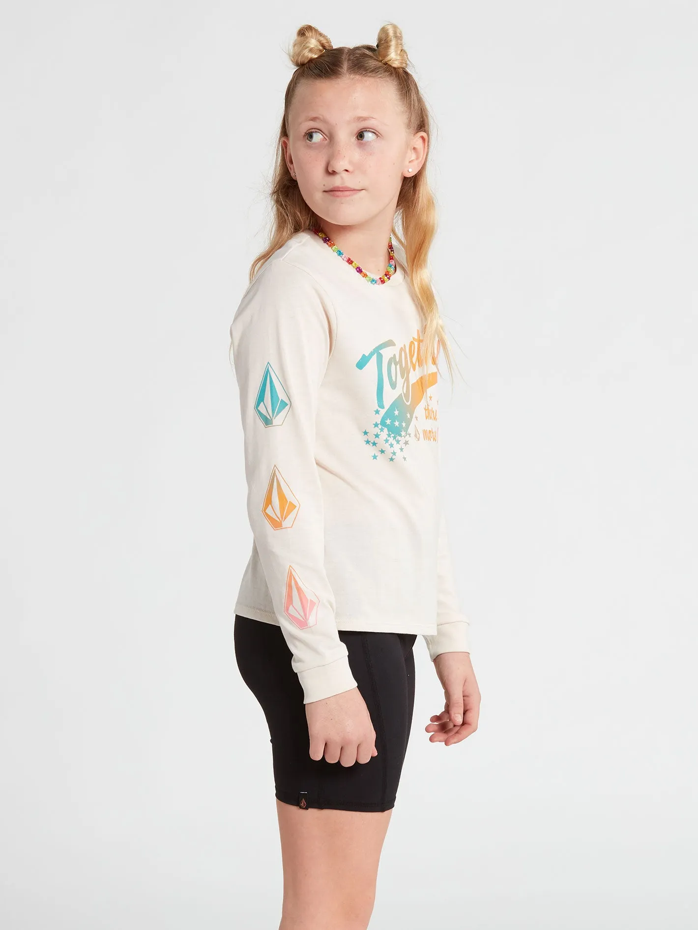 Big Girls made From Stoke Long Sleeve Tee - Bone sold by Volcom product image thumbnail 5