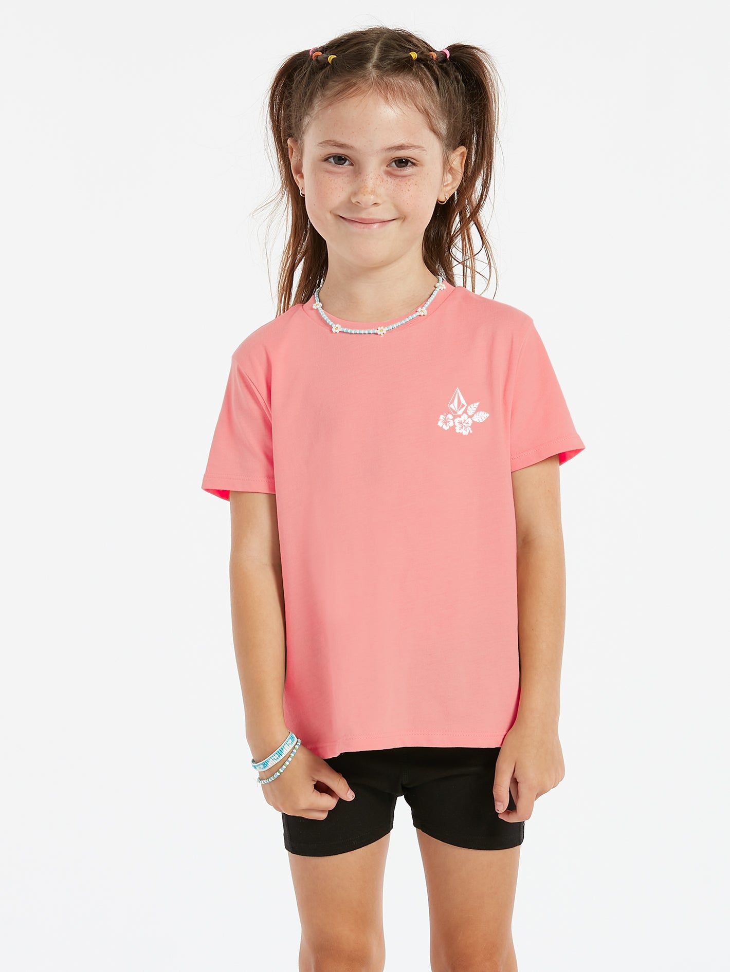 Girls Last Party Tee - Coral Haze sold by Volcom