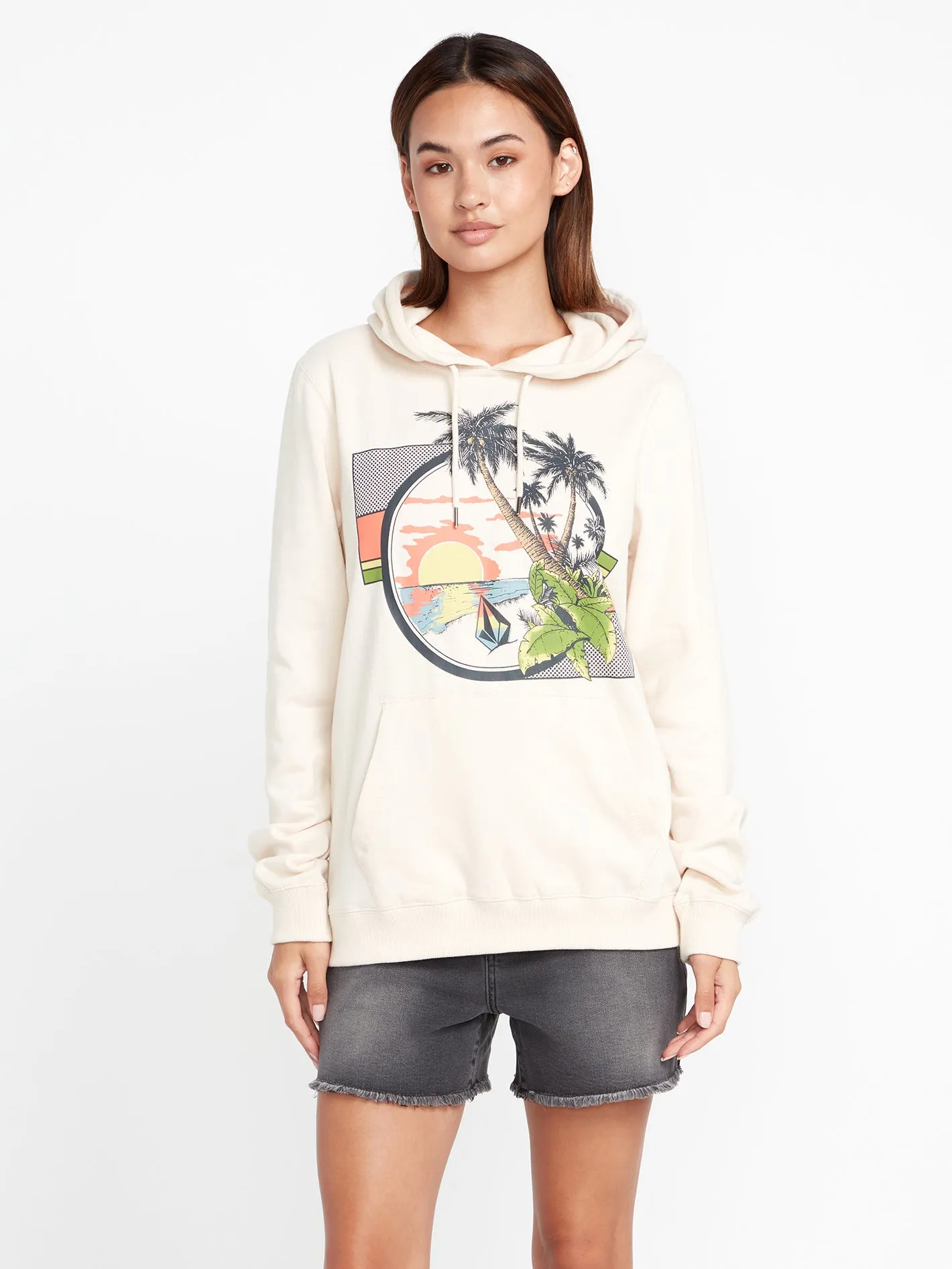 Truly Deal Hoodie - Sand sold by Volcom