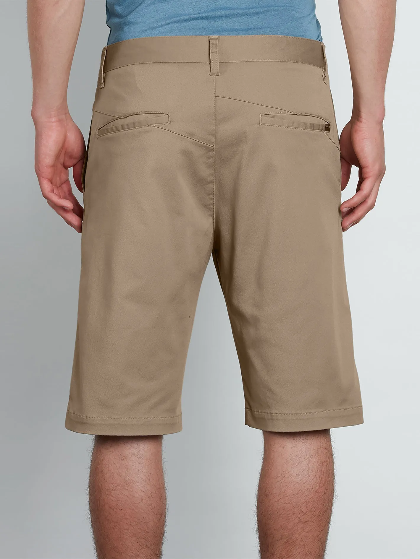 Vmonty Stretch Shorts - Khaki sold by Volcom product image thumbnail 2