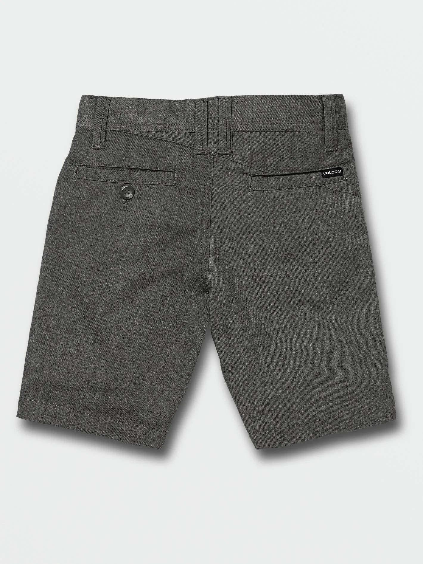 Little Boys Frickin Chino Shorts - Charcoal Heather sold by Volcom product image thumbnail 3