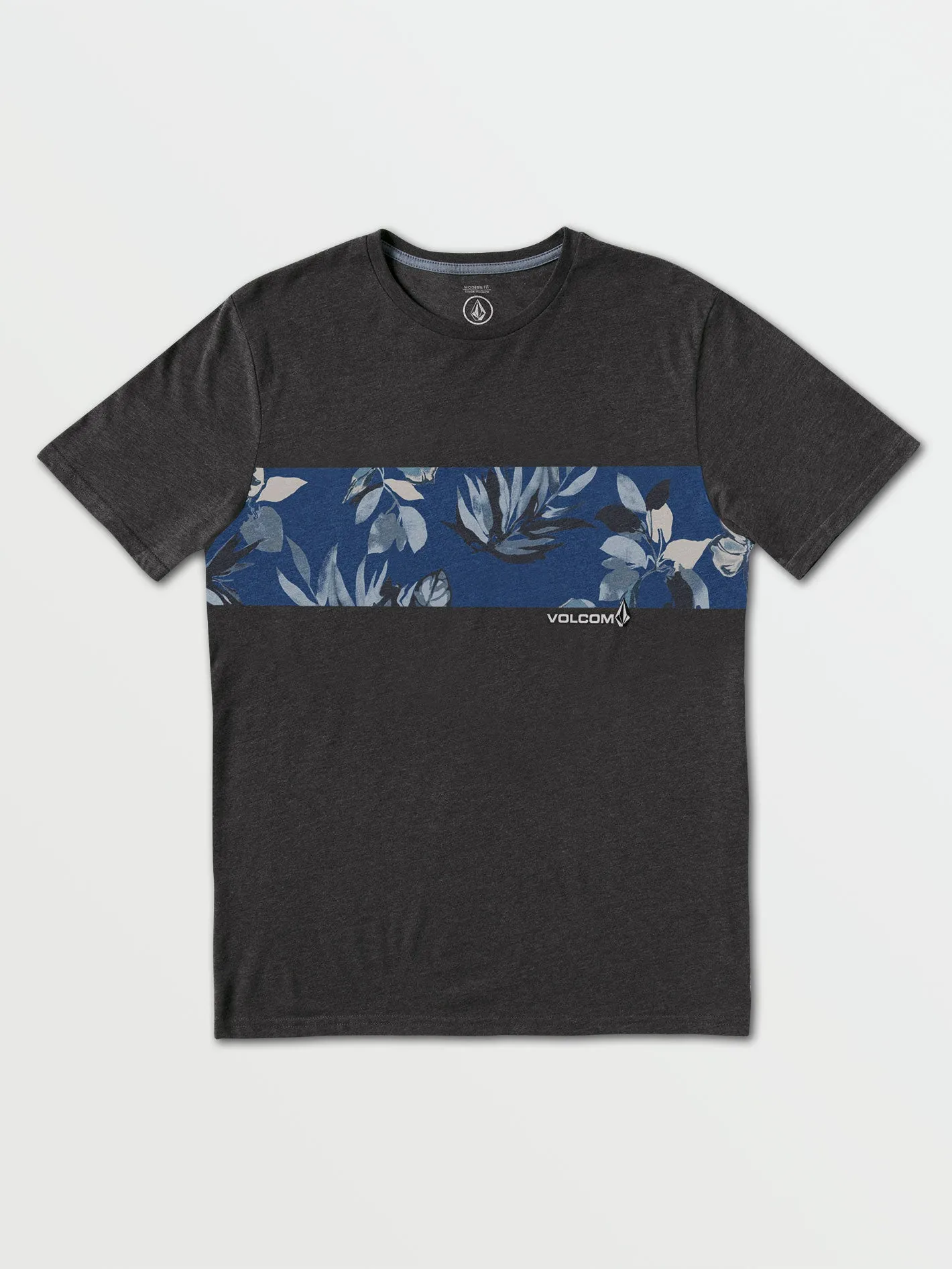 Flaring Short Sleeve Tee - Heather Black sold by Volcom