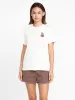Lock It Up Short Sleeve Tee - Star White sold by Volcom