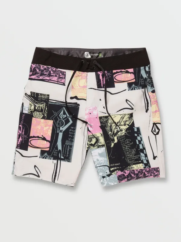 Volcom Entertainment Flyer Mod Trunks - Whitecap Grey sold by Volcom