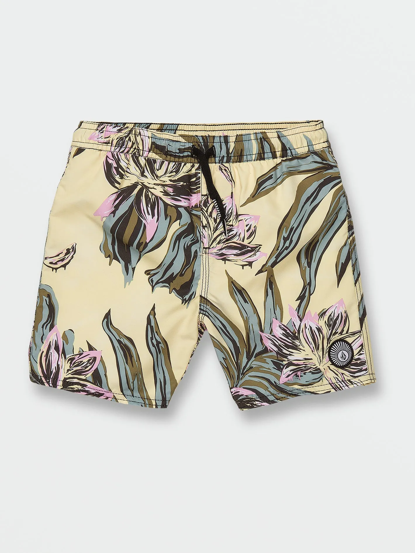 Little Boys Polly Pack Trunks - Dawn Yellow sold by Volcom