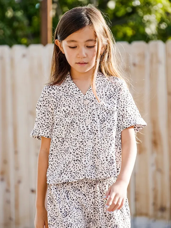 Girls Cant Be Tamed Short Sleeve Top - Sand sold by Volcom