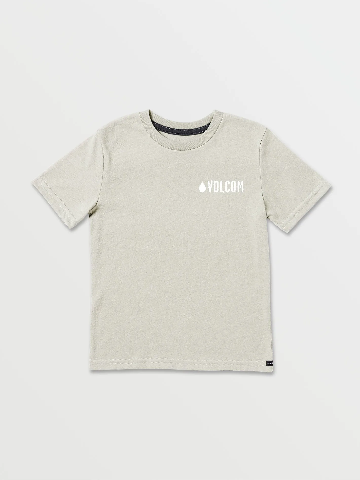 Little Boys Print Fill Short Sleeve Tee - Bone Heather sold by Volcom