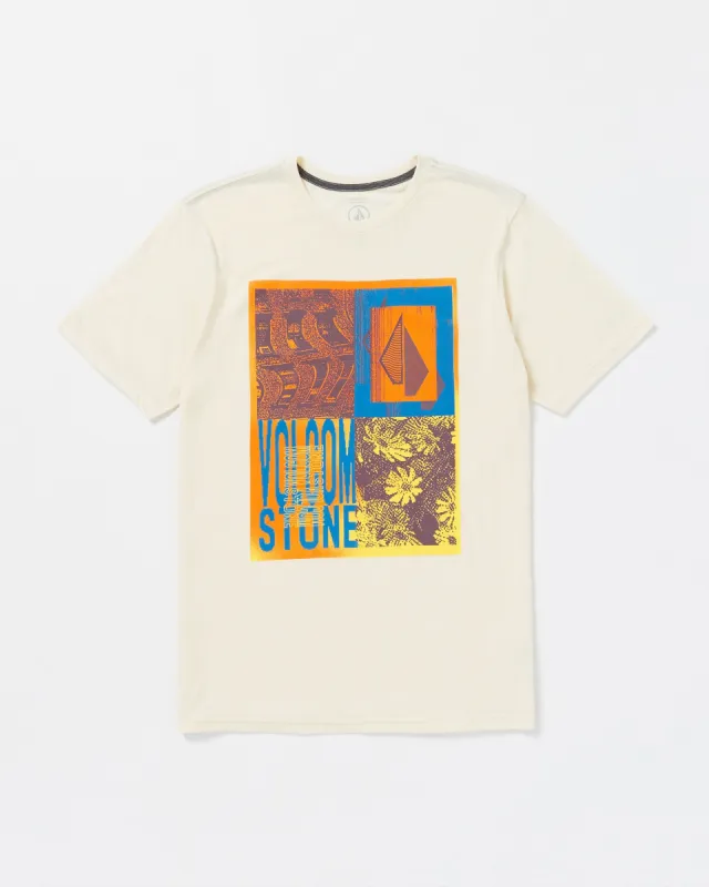 Quadrant Short Sleeve Tee - Off White Heather made by Volcom