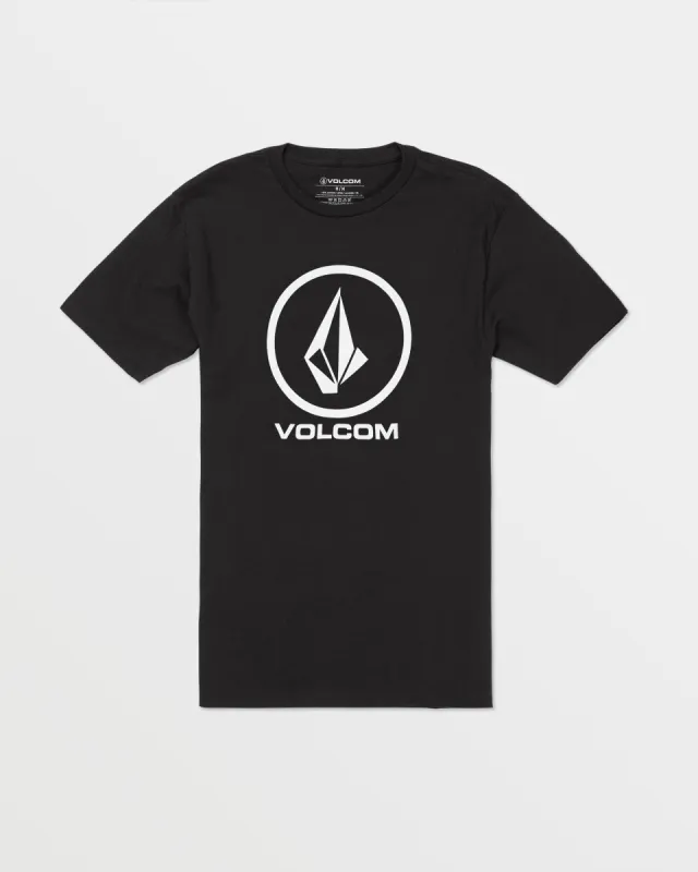 Crisp Stone Short Sleeve Tee - Black sold by Volcom