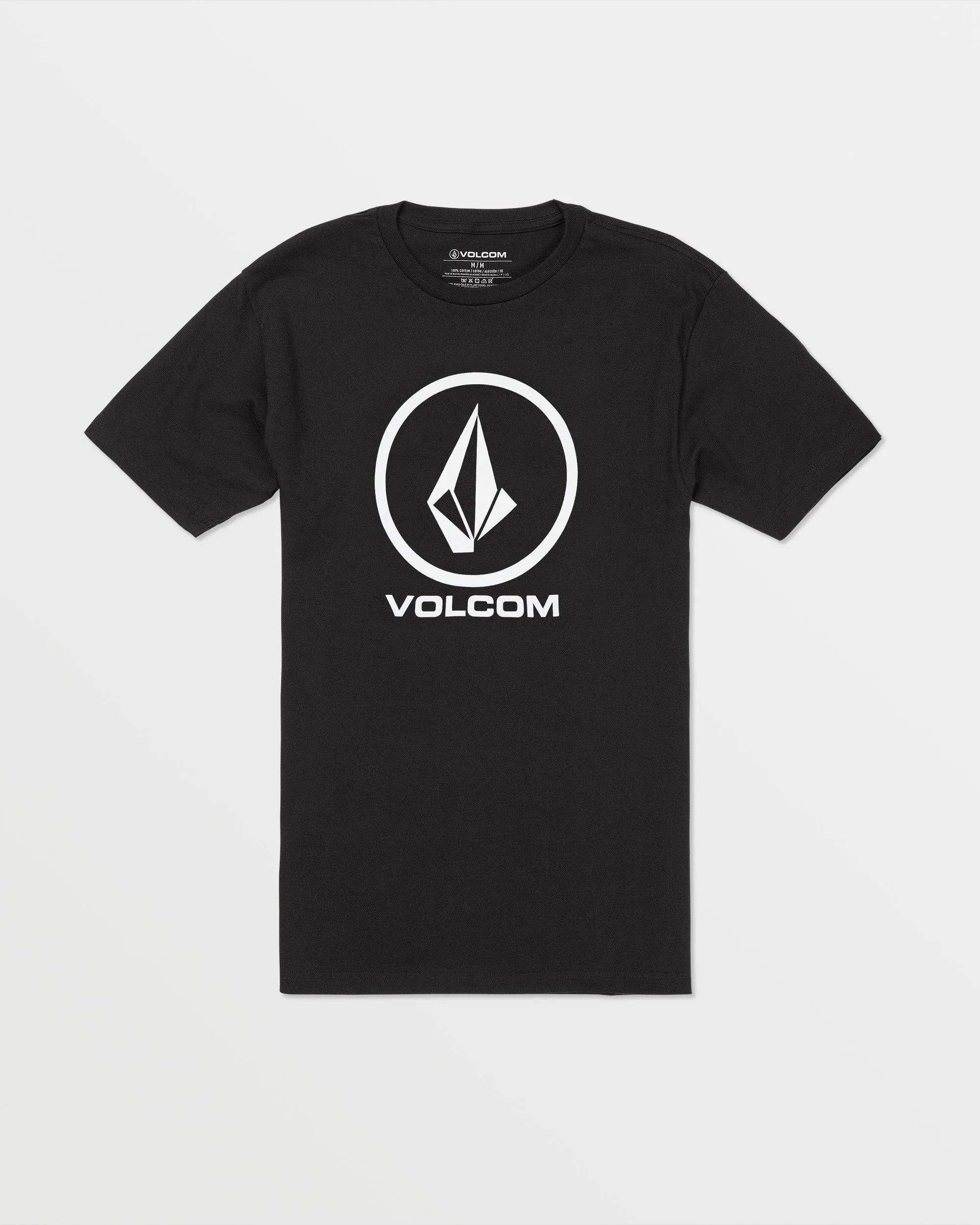 Crisp Stone Short Sleeve Tee - Black sold by Volcom