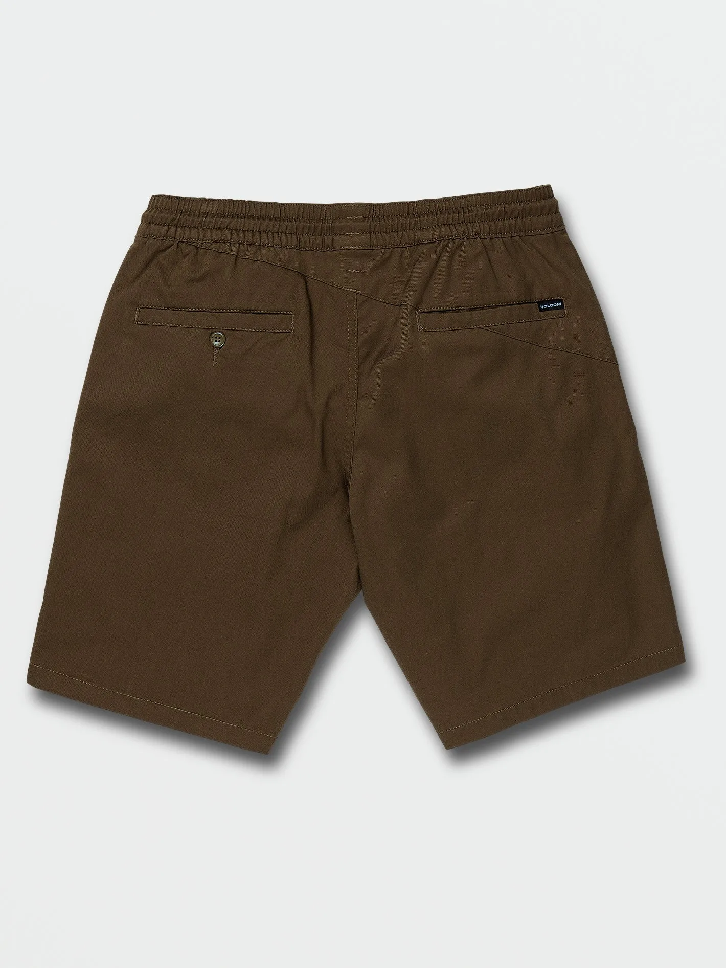 Frickin Elastic Waist Shorts - Dark Earth sold by Volcom product image thumbnail 2