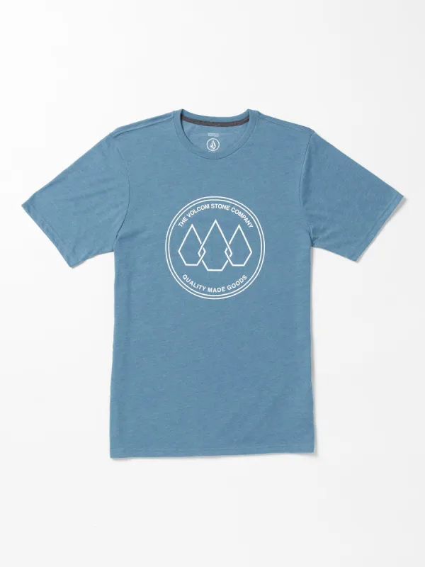 Stone Link Short Sleeve Tee - Indigo Ridge Heather sold by Volcom