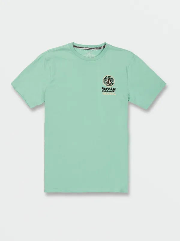Psychbox Short Sleeve Tee - Ice sold by Volcom