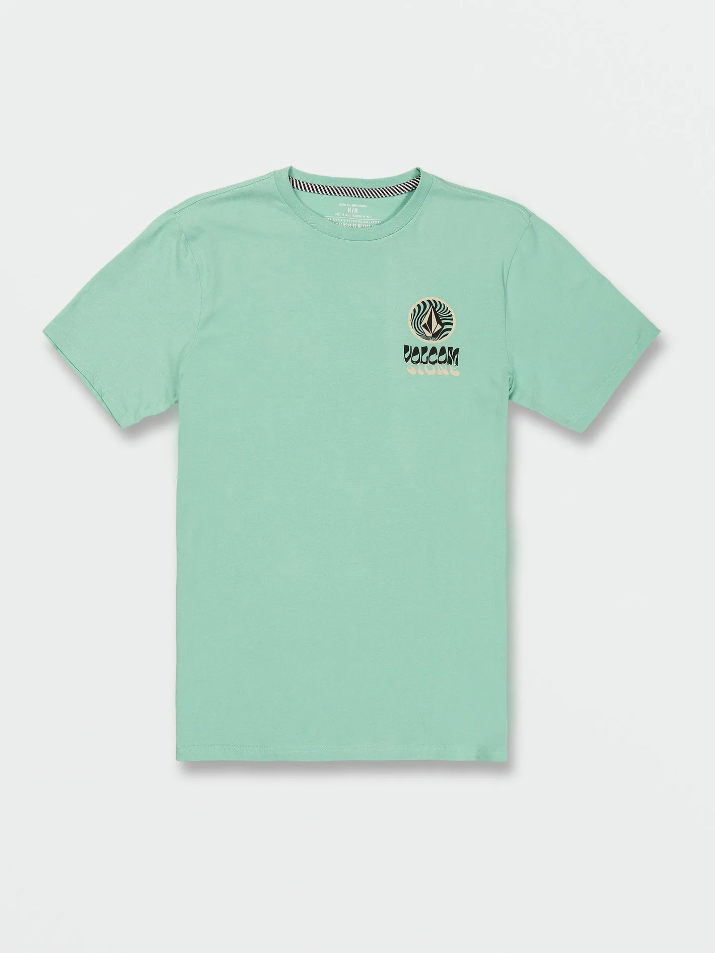 Psychbox Short Sleeve Tee - Ice sold by Volcom