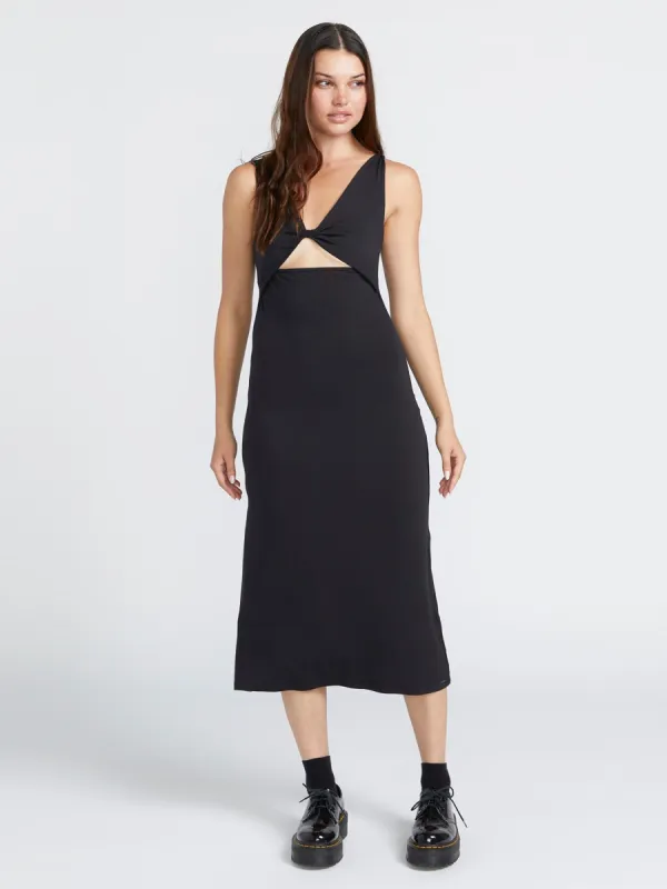 Stone Luz Dress - Black made by Volcom