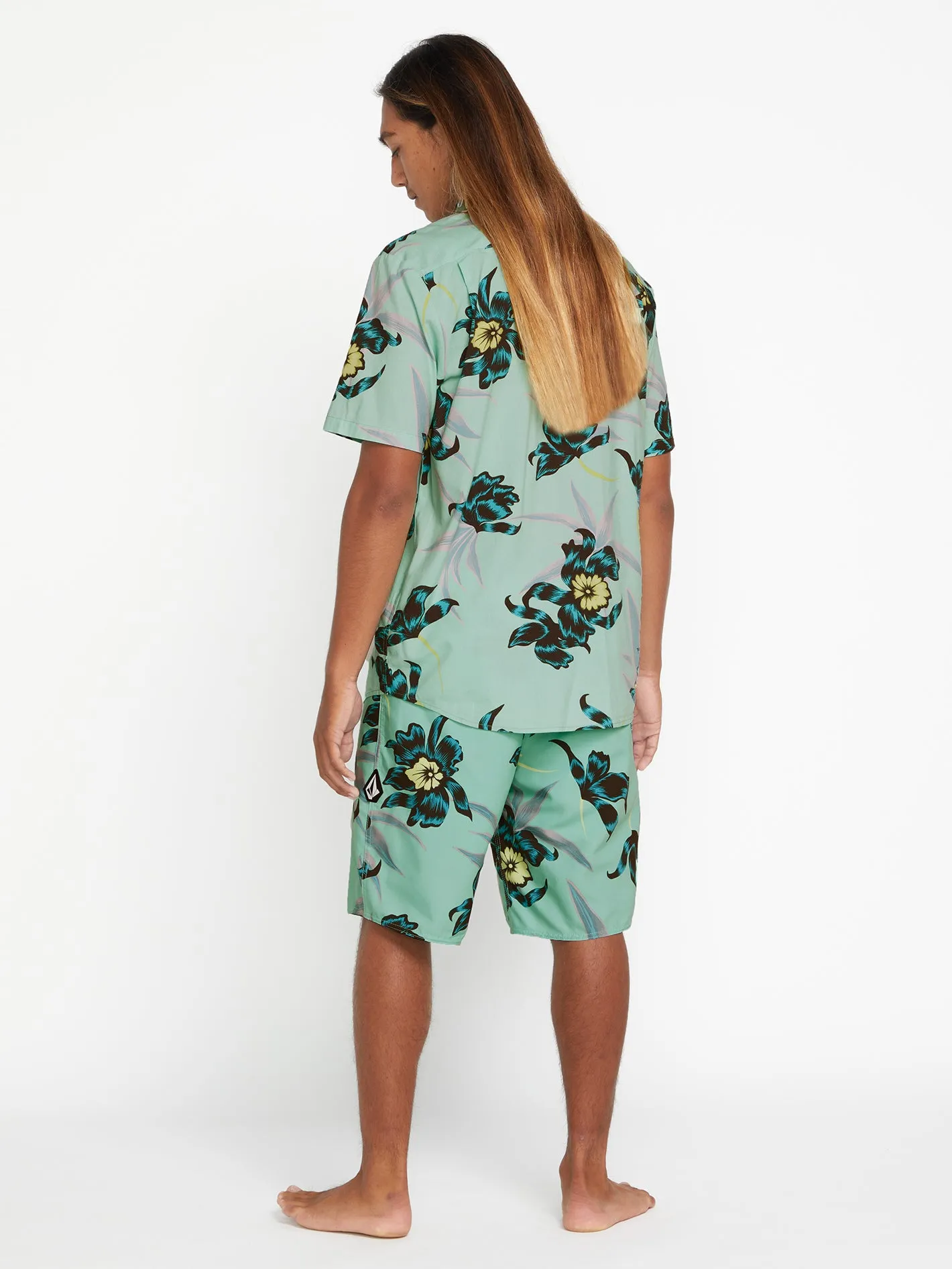 Island Time Short Sleeve Shirt - Ice sold by Volcom product image thumbnail 2