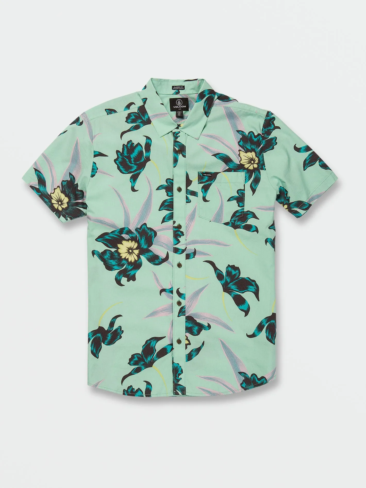 Island Time Short Sleeve Shirt - Ice sold by Volcom product image thumbnail 3