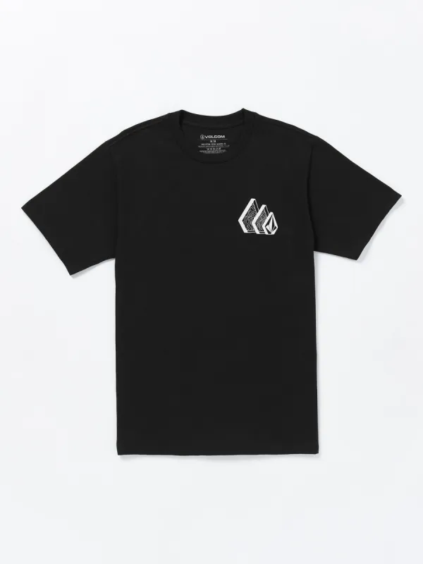 Repeater Short Sleeve Tee - Black sold by Volcom