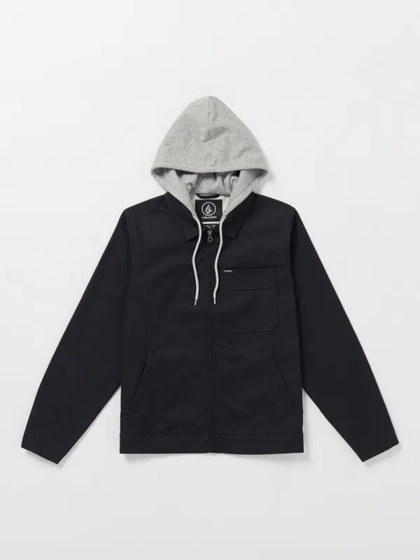Korman Hood Jacket - Black sold by Volcom