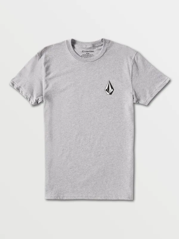 Deadly Stone Short Sleeve Tee - Heather Grey sold by Volcom