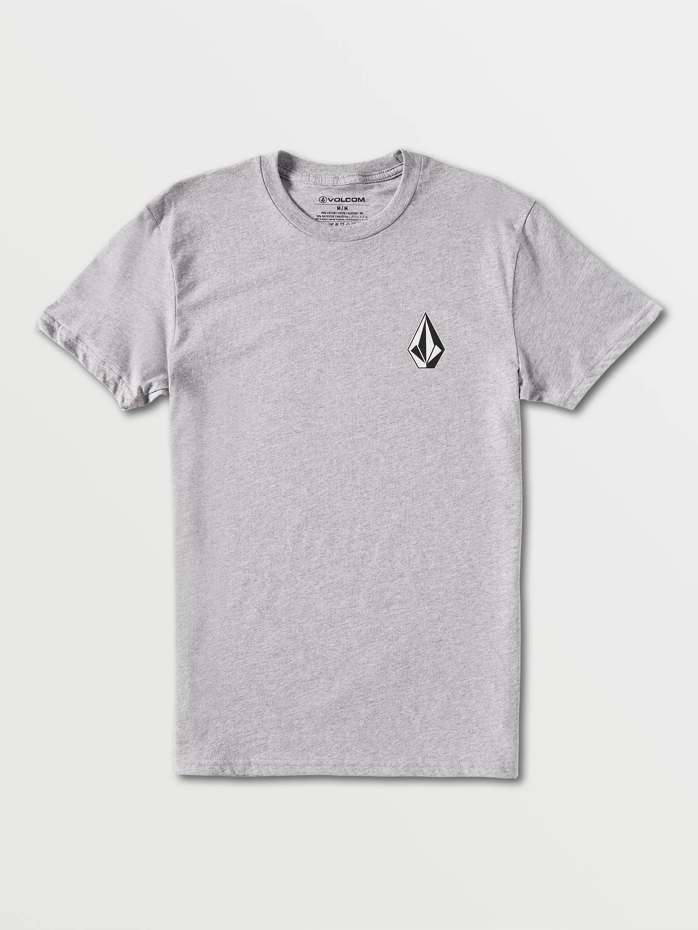 Deadly Stone Short Sleeve Tee - Heather Grey sold by Volcom