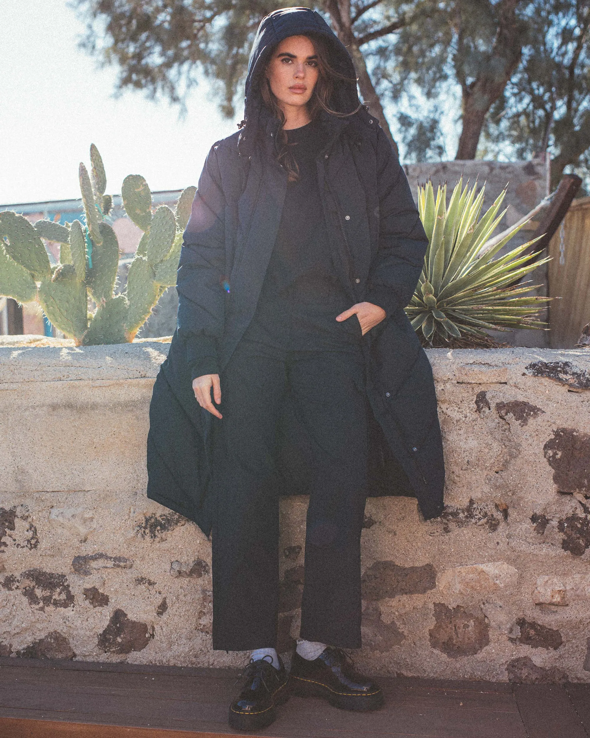 Alldaylong Puff Jacket - Black sold by Volcom