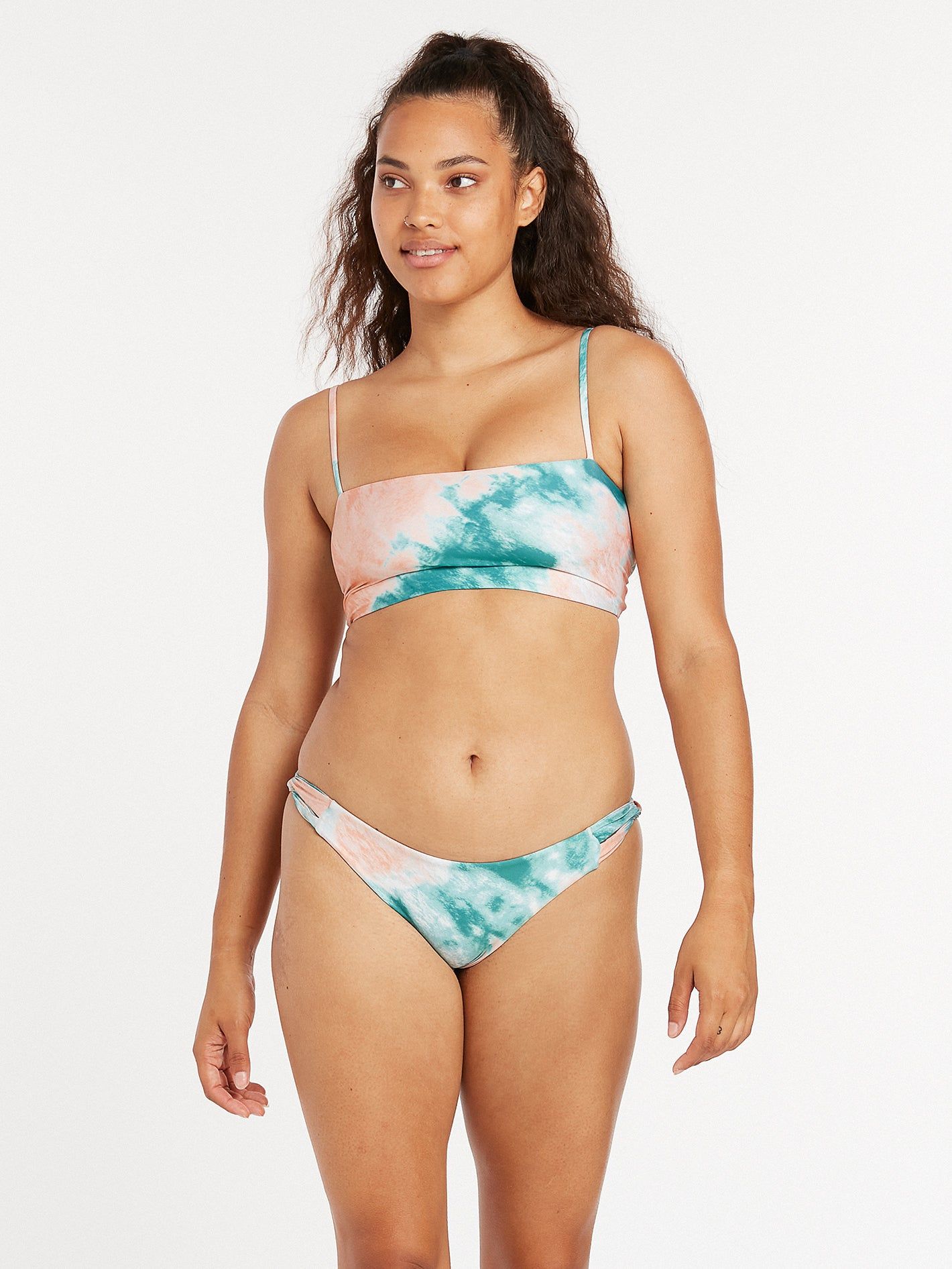 Blurred Lines Hipster Bikini Bottom - Hazey Pink sold by Volcom product image thumbnail 2