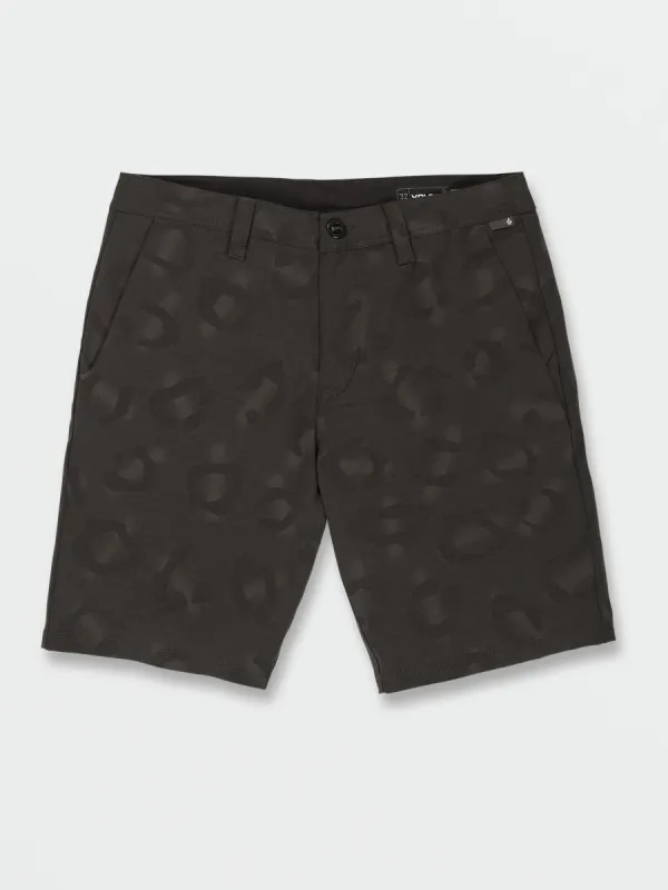 Mix Frickin Cross Shred Shorts - Rinsed Black sold by Volcom
