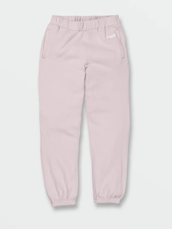 Girls Lived In Lounge Fleece Pants - Lavender sold by Volcom