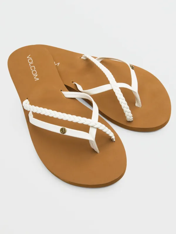 Thrills Ii Sandal - White sold by Volcom