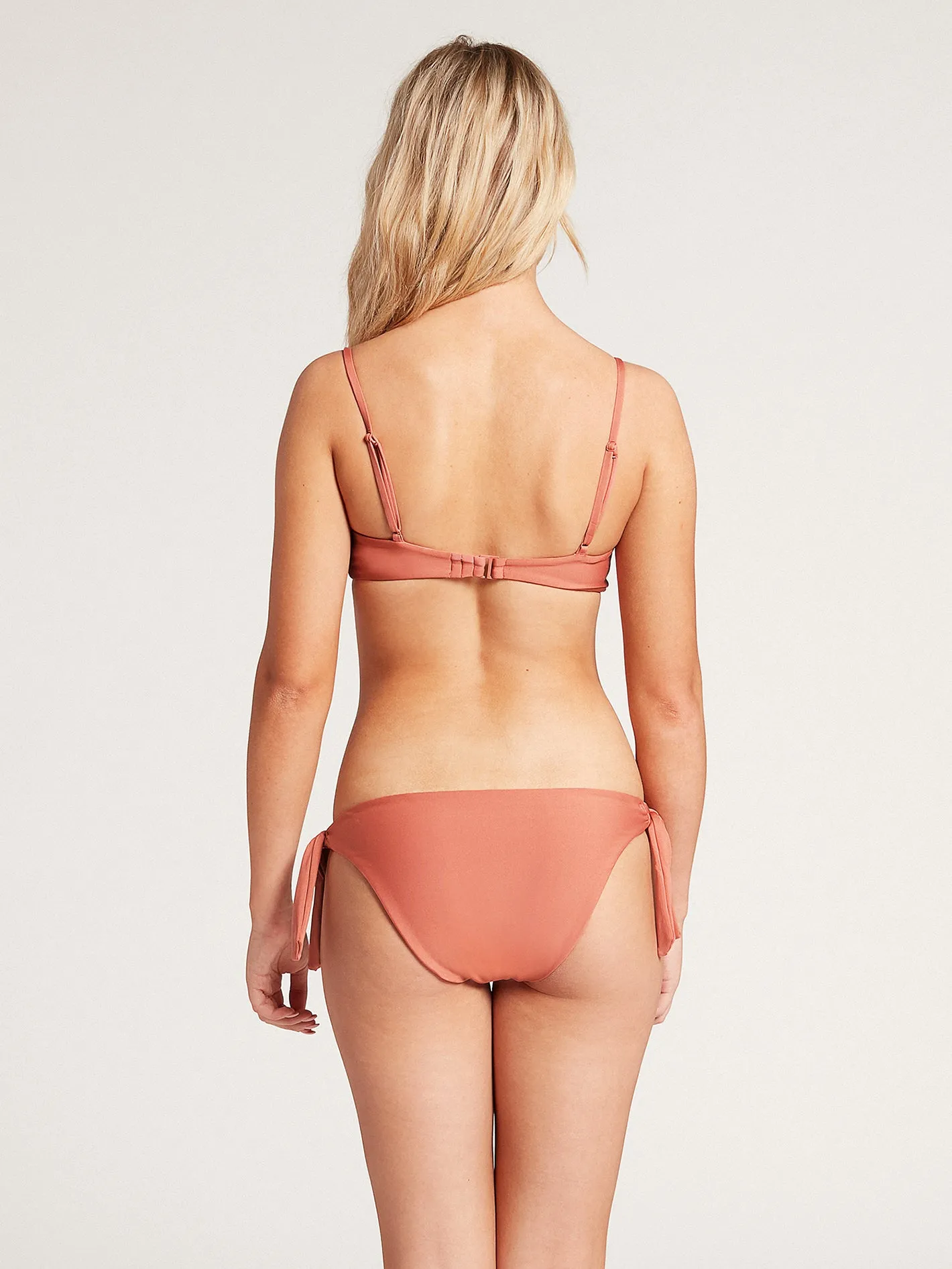 Simply Seamless Tie Side Bikini Bottom - Sepia sold by Volcom product image thumbnail 3